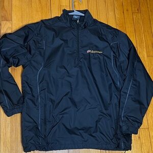 Sporty Black Windbreaker Nike Dri Fit Jacket MT DEW Kickstart